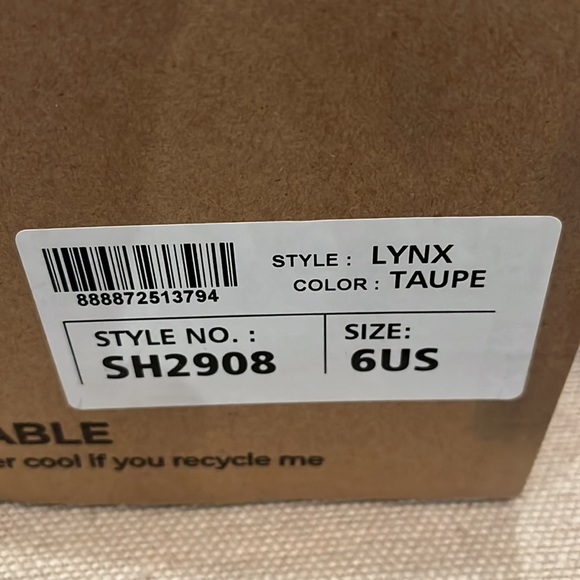 London Rag Taupe Sheboss Buckle Detail Loafers/NIB/6 - Picture 14 of 14